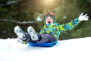 sledding