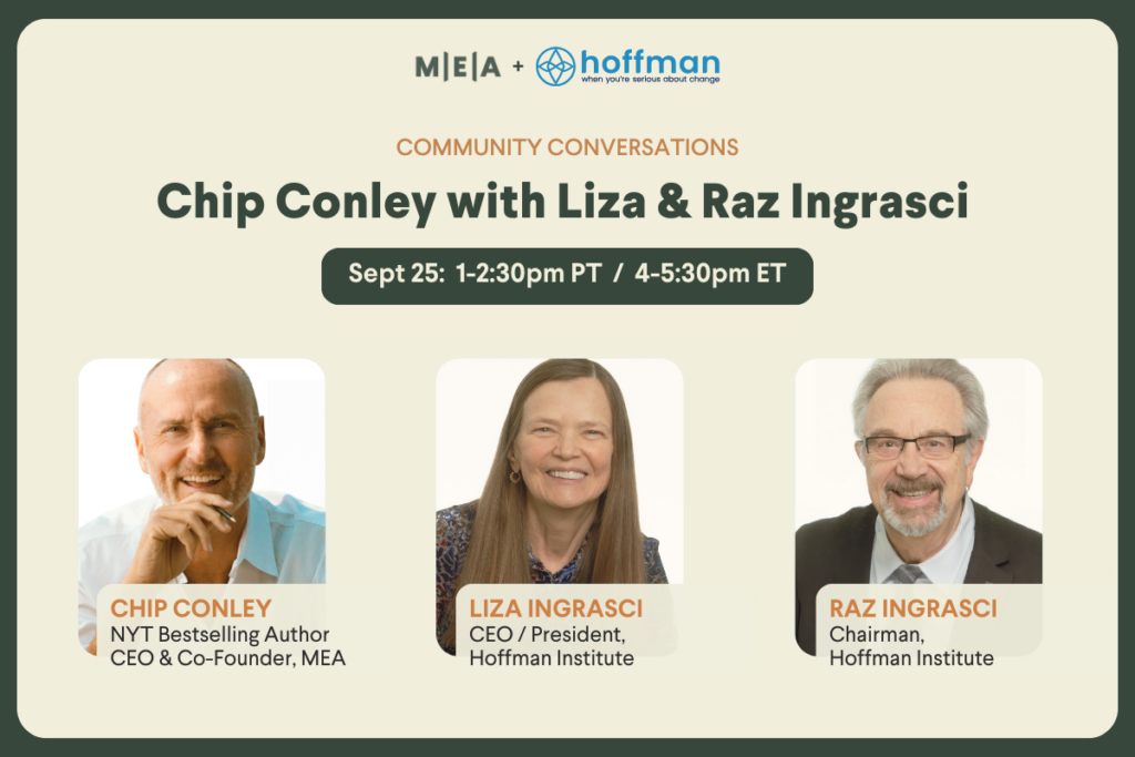 Live Event with Chip Conley and Liza and Raz Ingrasci