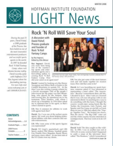 Hoffman Institute Light News David Fishof Raz Ingrasci