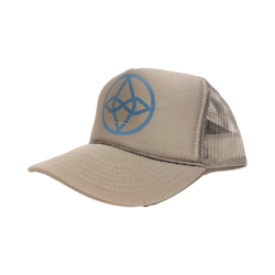 Quadrinity Symbol Hat - Gray/Blue
