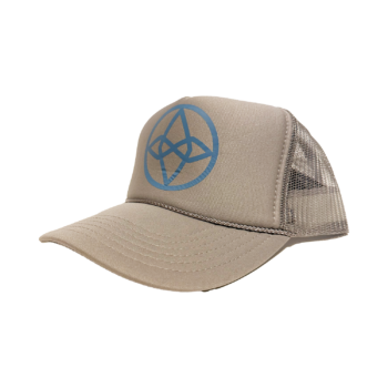 Quadrinity Symbol Hat - Gray/Blue