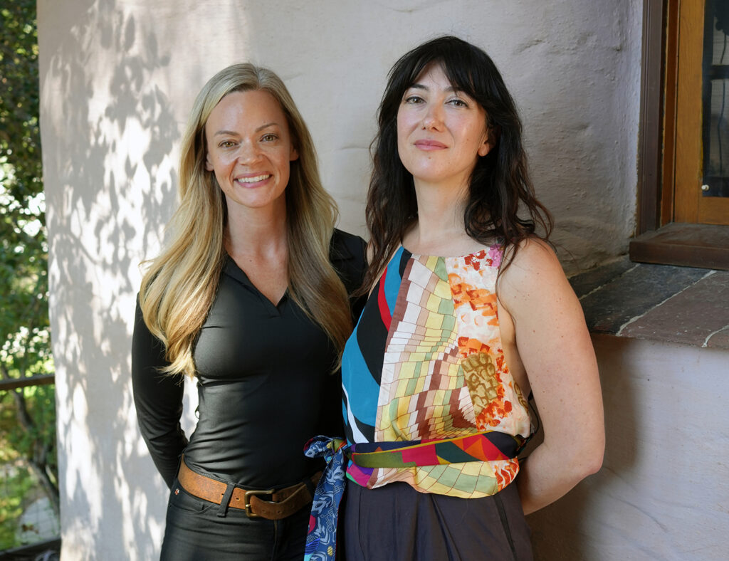 Sara Bissell Rubin Sadie Gardere Hoffman Podcast Santa Sabina Podcast Studio