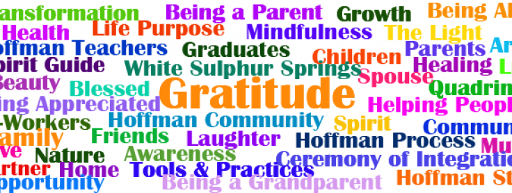 Gratitude Hoffman Institute Foundation