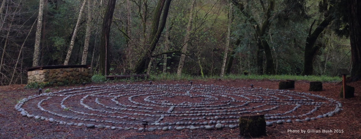 Labyrinth by Gillian Hush forgiveness